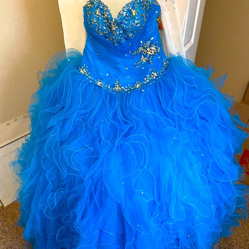 Princess ball gown quinceanera dress - Picture 1 of 3